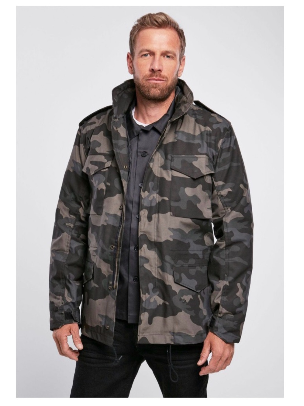 Brandit Men’s M-65 Camouflage Field Jacket